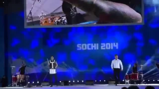 Mitya Fomin ft. Drum Cast ( LIVE Medals Plaza, Sochi 2)