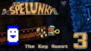 Stumbling through Spelunky: The Key Quest