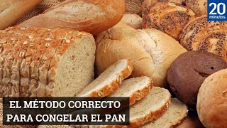 CÓMO CONGELAR EL #PAN: este es el método correcto, según expertos #panaderos