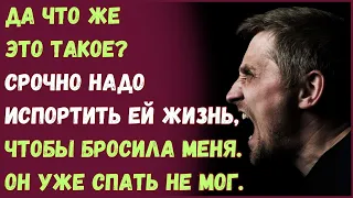 Да что же это такое? Срочно надо испортить ей жизнь, что бросила меня. Он уже спать не мог.