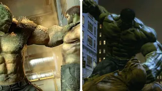 HULK vs ABOMINATION (2008 vs 2020) GRAPHICS COMPARISON | MARVEL'S AVENGERS | THE INCREDIBLE HULK