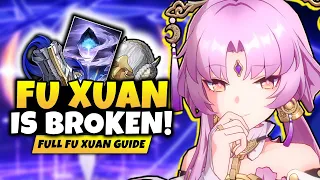 SHE CAN'T DIE! Best E0 Fu Xuan Guide & Build [Relics, Light Cones & Teams] - Honkai: Star Rail