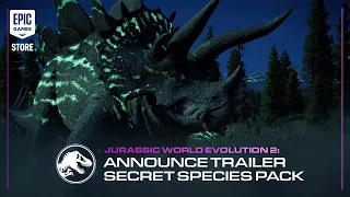 Jurassic World Evolution 2: Secret Species Pack | Announcement Trailer