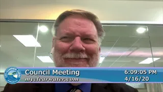 Clearwater 4/16/20 Council Meeting.