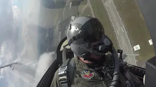 F-16 Demo Sun N Fun 2019 with In-Cockpit Footage and Audio