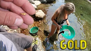 Finding A LOT of gold... Is she good luck??