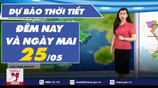 Dự báo thời tiết đêm nay và ngày mai 25/5/2023 - VNEWS