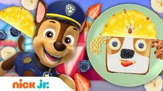 Snack Time Guessing Game! #2 w/ PAW Patrol, Blaze & Baby Shark | Nick Jr.