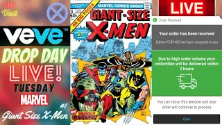 VeVe Drop Day LIVE - Giant Size X-Men #1 Marvel Comics Blindbox NFT Drop! Good Luck!!