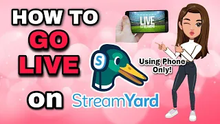 PAANO MAG-LIVE SA STREAMYARD GAMIT ANG ANDROID PHONES | Tagalog Tutorial | gee tutorialz