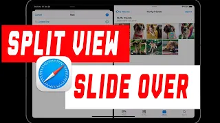 Split view & Slide over | multitasking iPad | многозадачность на iPad | Safari