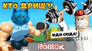 ДРИЩ и КАЧОК ТРОЛЛЯТ КАЧКОВ в СИМУЛЯТОРЕ КАЧКА в РОБЛОКС / Weight Lifting Simulator 3 ROBLOX