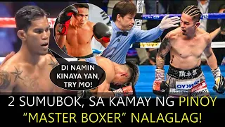 2 na Sumubok, Sa Kamay ng Pinoy "Master Boxer"  Nalaglag