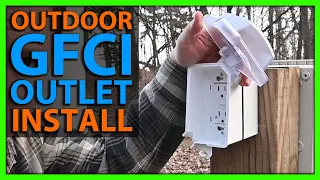How To Install an Outdoor Outlet