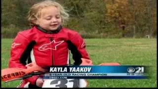 6-year-old is amazing motorcycle champ