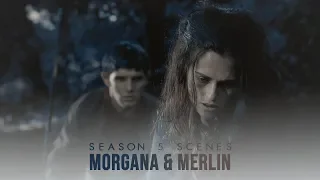 Morgana & Merlin Scenes (Season 5) [Logoless 1080p]