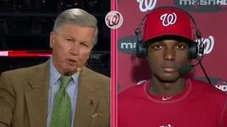 Michael A. Taylor talks about his performance coming off the bench in the Nats' victory