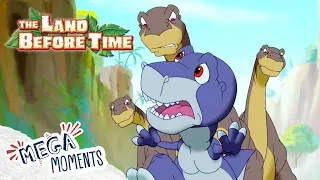 Outrunning Angry Longnecks 🏃‍♂️💨  | The Land Before Time | Full Episode | Mega Moments