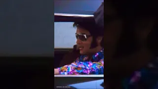 Elvis driving a cool car 😎 #elvis