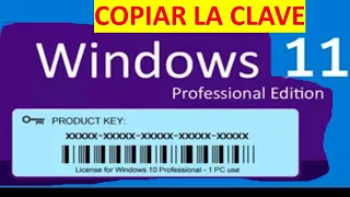 Cómo obtener la clave de la licencia de Windows 11