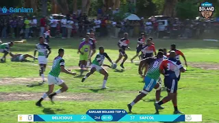 Highlights- Delicious vs Safcol | Sanlam Boland Top12