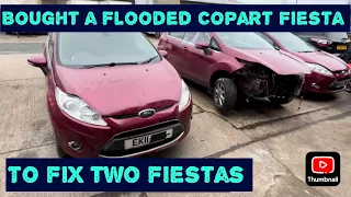I Bought A Flood Damage Car From Copart To Fix Two Fiestas And I Have Made A Decision