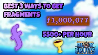 HOW TO GET FRAGMENTS FAST IN 3RD SEA!! (5500+ PER HOUR) | Blox Fruits | ROBLOX