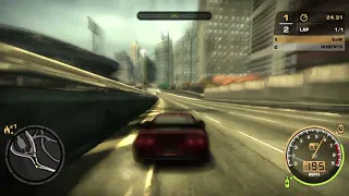 Need for Speed Most Wanted (Corvette C6R gameplay)