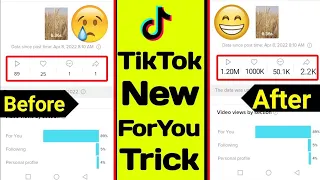 tiktok foryou trick 2022 | tiktok Video Viral Trick | tiktok ForYou Setting | tiktok New trick