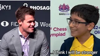 Magnus Carlsen vs Alireza Firouzja OLD INTERVIEW