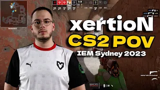 CS2 POV MOUZ xertioN (16/6) vs VERTEX (Inferno) IEM Sydney 2023