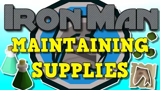 TOP 5 TIPS FOR IRONMAN ACCOUNTS! | OSRS MAINTAINING SUPPLIES 2023