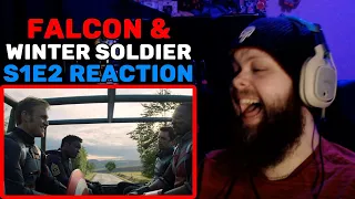 The Falcon & The Winter Soldier "THE STAR-SPANGLED MAN" (S1E2 REACTION!!!)