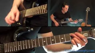 You Shook Me All Night Long Guitar Lesson - AC/DC - All Riffs