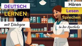 In der Apotheke - Tägliche Dialoge auf Deutsch