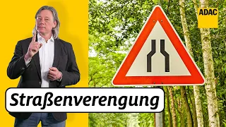 Straßenverengung: wer hat Vorfahrt? NEUES BGH-URTEIL! | ADAC | Recht? Logisch!