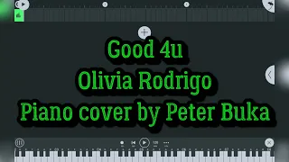 Olivia Rodrigo - Good 4 u (Piano cover) by Peter Buka - tutorial transcription.