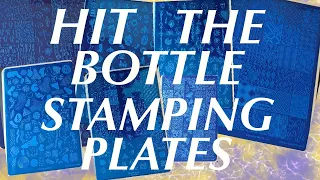 HIT THE BOTTLE STAMPING PLATES HAUL FROM LANTERN & WERN / WHATS UP BEAUTY GREAT DIY ABSTRACT MANI