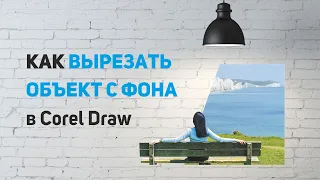 Как вырезать человека с фона в Corel Draw + замена фона на другой