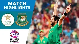 Afridi Stars in Comfortable Win | Pakistan vs Bangladesh | ICC Men's #WT20 2016 - Highlights