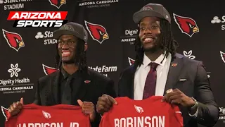 Cardinals Corner: One-on-One with first round picks Marvin Harrison Jr. and Darius Robinson