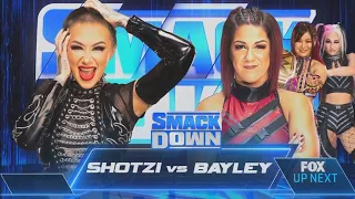 Shotzi Vs Bayley aparece Charlotte Flair - WWE Smackdown 01/09/2023 (En Español)