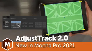 Boris FX Mocha Pro 2021: Improved AdjustTrack Module