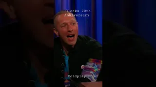 Clocks 20th anniversary #coldplay #jimmykimmel