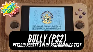 Retroid Pocket 3 Plus Performance Test - Canis Canem Edit (Bully) (PS2)