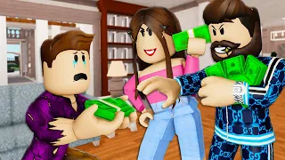 He Made His Family Rich! A Roblox Movie