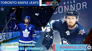 🔵TORONTO MAPLE LEAFS vs. WINNIPEG JETS - Live NHL hockey - Play by play