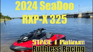 FAST!! 83mph 2024 Seadoo Rxpx 325 STAGE 1 Platinum