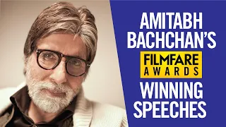 Amitabh Bachchan’s Filmfare Award Winning Speeches |Amitabh Bachchan Birthday Special | Filmfare