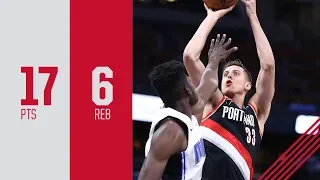 Zach Collins (Career High 17 Points) vs. Orlando Magic | October 25, 2018